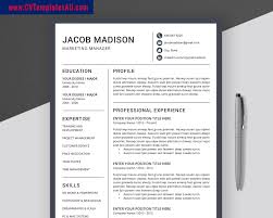 All our templates are easily editable with microsoft word so all you have to do is just type in your information in the sections provided for you. Professional Cv Templates Bundle Modern Resume Templates Design Simple Curriculum Vitae Ms Word Cv Format Cv Templates For Job Application Instant Download Cvtemplatesau Com