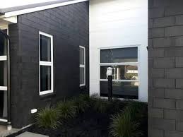 Black And White House Exterior Nz Image Result For Black Brick Houses Nz Brick Exterior House Brick Cladding Painted Brick House