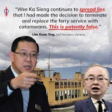 We did not find results for: Penang Ferry Wee Ka Siong Continues To Spread Lies