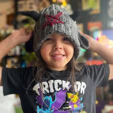 Baphomet Beanie Hat Crochet Pattern