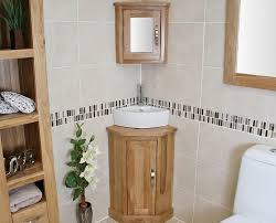 Solid Oak Bathroom Vanity Cabinet