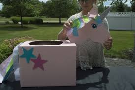 Two Men And A Truck Halloween Boxtume Ideas Part 1 Unicorn Two Men And A Truck Diy Halloween Costumes For Kids Halloween Costumes For Kids Crazy Hats