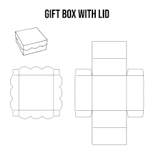 The purse shaped box is a great idea for your party favors or souvenirs in a hens party. 5 Best Gift Box With Lid Template Printables Printablee Com