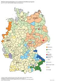 Germany Biggest Foreign Nationality By District Germany Map Historical Maps Germany