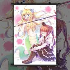 Jashin Chan Dropkick Hanazono Yurine Canvas Print Wall Poster Scroll Room Decor Ebay Canvas Print Wall Poster Prints Poster Wall