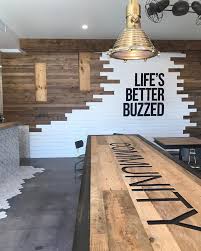 A Community Table Never Looked So Good Betterbuzz Newlocation Pacificbeach Buzznumberse Cafe Interior Design Coffee Shop Design Restaurant Interior Design