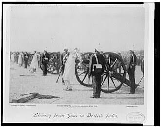 Blowing from Guns in British India - Wikipedia