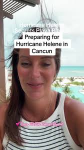 Secrets Akumal Hurricane Helene