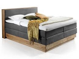 Material lieferzeit farbe stil preis filteralle filter. Menota Boxspringbett Mit Bettkasten Massivem Holzrahmen Und Bezug Im Vintage Look 160 X 200 Cm Grau Hartegrad 2 3