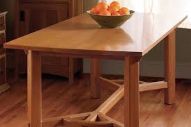 build a wood table  diy oak table