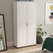 Modern bathroom storage bedroom kitchen cabinet drawer hallway caddy plastic. Small White Storage Cabinet Wayfair