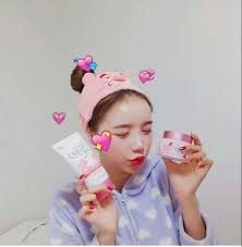 Korean Cute Cartoon Pink Panther Embroidered Headband Wash Makeup Headband Hair Band Hair Hoop Card Hair Accessories For Women Headband Hairstyles Hair Hoops