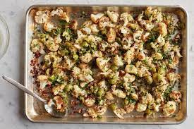 Roasted Cauliflower With Pancetta Olives And Crisp Parmesan Recipe Recipe Nyt Cooking Roasted Cauliflower Roasted Cauliflower Recipes