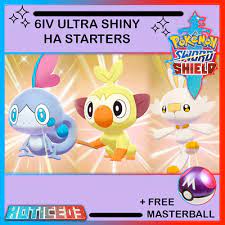Starters and some higher level pokemon that you encounter in the wild are locked. Shiny Starters 6iv Fast Deliver Pokemon Sword Shield Ebay
