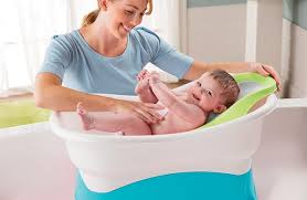Foldable baby bath seat baby bathtub seat baby chair seat with backrest support anti slip practice sitting eating seat for infant newborn 【easy removal】summer my bath seat, simply extend the rear arm and place in tub, next, position and lock rear suction cup, finally, position and lock. Summer Infant Comfort Height Bath Center With Step Stool