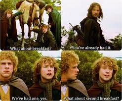 You'll have a tale or two to tell when you come back. Hobbit Quotes Breakfast Quotesgram