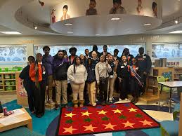 Can we get a Shout OUT to Lincoln University's Student Government  Association for coming by to support our 8th graders in preparing for their  P3 presentations while they were in town for