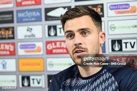 Ethan Sutherland and Ryan Strain during a St Mirren training session...  News Photo