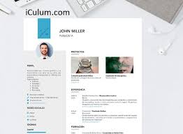 Con un diseño fresco y moderno conseguirás captar la atención de rrhh sin caer en lo sobrecargado. Ejemplos De Curriculum Vitae Gratis Para Descargar Iculum