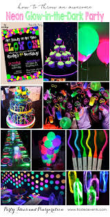 Let's glow crazy and fire and ice. Party Themes Neon Party Fun Glow In The Dark Party Ideas