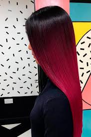 Black And Red Ombre Black To Hot Red Ombre Hairstyle Ombrehair Longhair Beautifulhairstyles Red Ombre Hair Black Hair Ombre Long Hair Styles