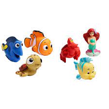 Free shipping on orders over $25.00. Amazon Com The First Years Disney Baby Bath Squirt Toys Finding Nemo With Disney Baby Bath Squirt Toys The Little Mermaid Toys Games