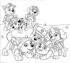 Air patroller is the vehicle the paw patrol team uses to transport their equipment to anywhere in do let us know your favorite printable paw patrol coloring pages in the comment section below. Paw Patrol Coloring Pages 101 Coloring