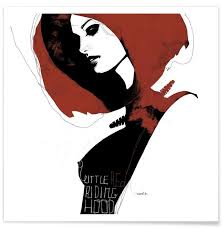 Little red riding rabbit is a 1944 merrie melodies short directed by friz freleng. Little Red Riding Hood Poster Juniqe