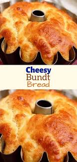 Cheesy Bundt Bread Bread Recipes Homemade Homemade Recipes Cheesy Bread