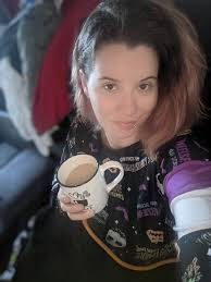 Coffee for my love, tea for me in the sunroom