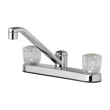 Top 10 kitchen & bathroom faucets brands in 2019 1. Oakbrook 4876009 Essentials Two Handle Chrome Kitchen Faucet Walmart Canada