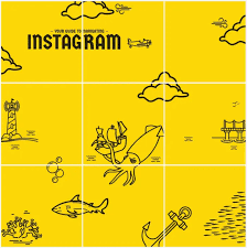 How do some instagram users use multiple posts to showcase more on their grid? How To Design A Grid Takeover For Your Instagram Feed