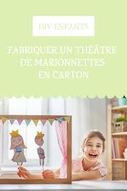 Un Theatre De Marionnettes A Faire Soi Meme Theatre De Marionnettes Theatre Diy Bebe