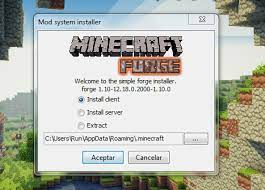 It said download same version forge but universal and put it in minecraft server folder. Minecraft Forge 2020 Instalar Versiones Descargas Y Anadir Mods