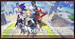Debate club is a weapon for genshin impact. Debate Club Genshin Impact Zilliongamer