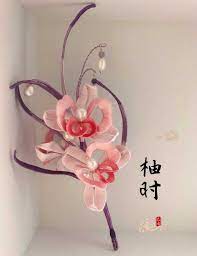 pin by 姍霓林on chan hua 纏花春仔花in 2020 velvet flowers crafts flowers