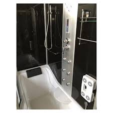 Come scegliere la cabina doccia giusta per il vostro bagno? Bagno Italia Box Doccia Idromassaggio Con Vasca Da 170x90 Cm Modello Angolare Con Radio E Casse Cromoterapia Eprice