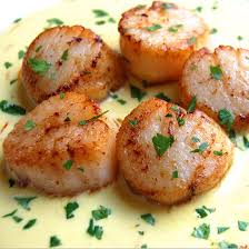 Seared Scallops With Saffron Sauce Recipe Saffron Sauce Recipes Scallop Recipes Recipes