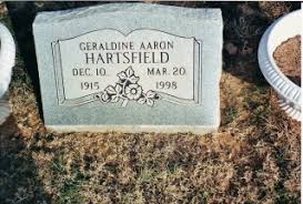 Geraldine Aaron Hartsfield (1915-1998)
