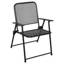 18 Steel Mesh Patio Folding Table Threshold In 2020 Patio Chairs Patio Furniture Collection Metal Folding Chairs