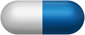 A white lofted ceiling and pale blue walls give lightness to this living room. Blue And White Pill Capsule Png Clipart Png Best Web Clipart