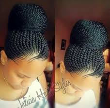 Latest Cornrow Braids Updo Hairstyles For Black Women 2016 Style In Hair Natural Hair Styles Braided Hairstyles Braids For Black Hair