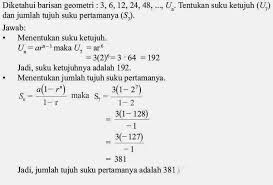 Maybe you would like to learn more about one of these? Contoh Soal Barisan Dan Deret Geometri Beserta Jawabannya