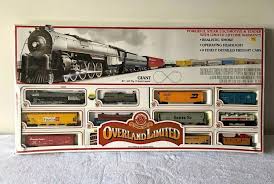 Bachmann Ho Scale 00250 Overland Limited Train Set New Sealed Box Union Pacific Bachmann Overlandlimite Model Train Layouts Model Trains Model Train Display