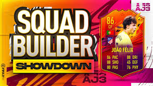 Llega el momento más esperado de cada miércoles en el fútbol virtual. Fifa 21 Squad Builder Showdown Headliners Joao Felix