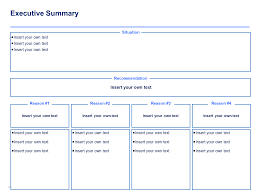 Silver Business Consulting Package Marketing Strategy Template Marketing Analysis Executive Summary