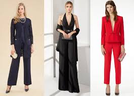 Modelli più lunghi o più corti a. Abiti Da Cerimonia Con Pantaloni Tailleur Completi E Non Solo Pourfemme