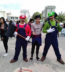 Großhandel halloween cosplay super mario luigi bros kostüm für. Super Mario Und Luigi Kostum Selber Machen Diy Maskerix De Mario Und Luigi Kostum Selber Machen Luigi Kostum Mario Und Luigi