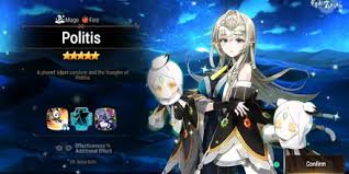 Sort and compare all characters with detailed stats. Politis Rating And Stats Epic Seven Game8