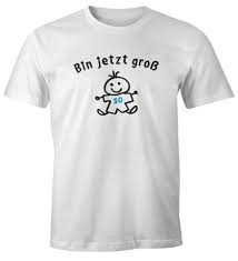 Geburtstag für den mann gefällig? Moonworks Print Shirt Herren T Shirt 30 Geburtstag Spruch Ich Bin Jetzt Gross Geschenk Fur Manner Moonworks Mit Print Online Kaufen Otto